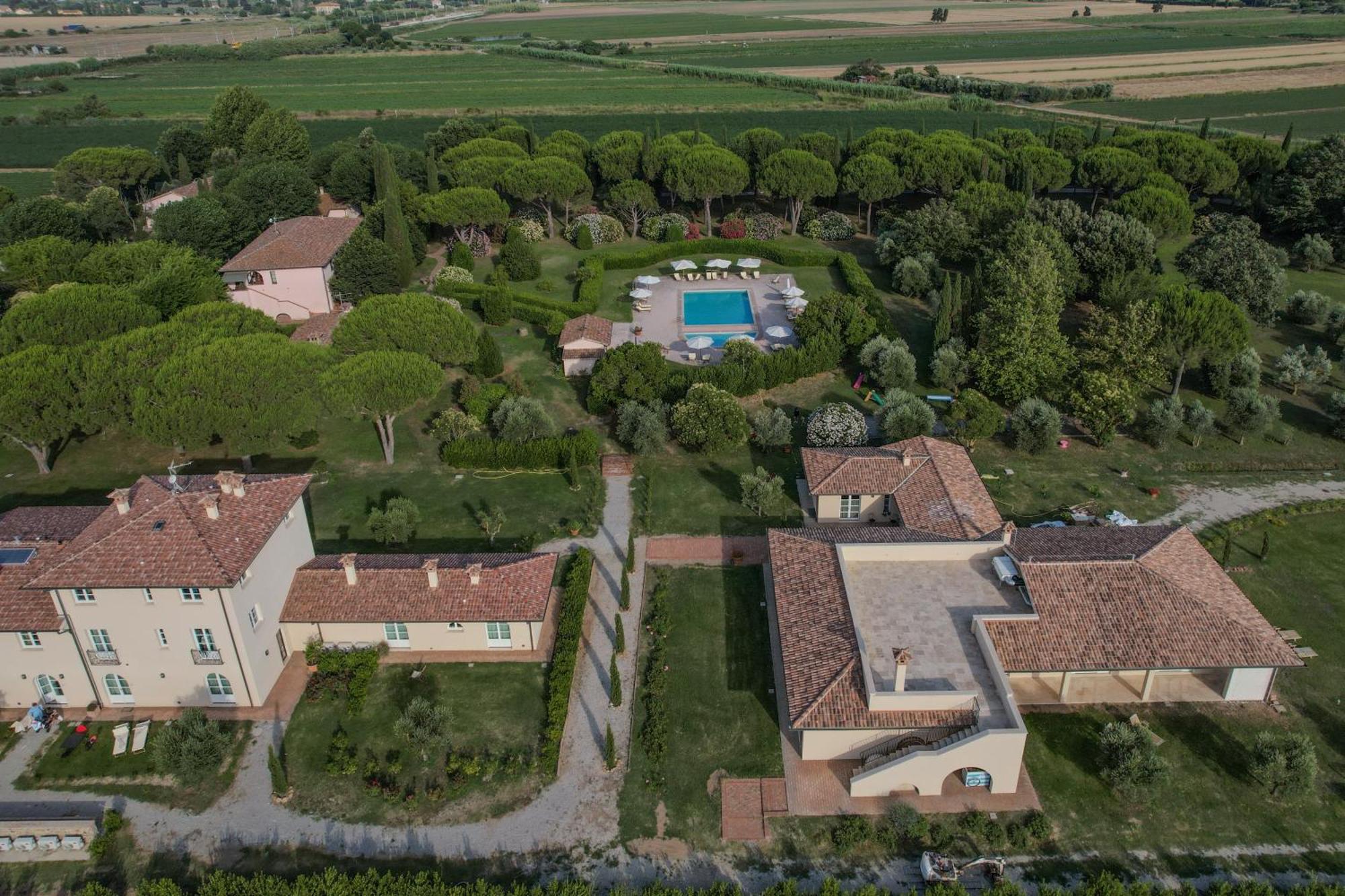 Agriturismo Villa Toscana カンピーリア・マリッティマ エクステリア 写真